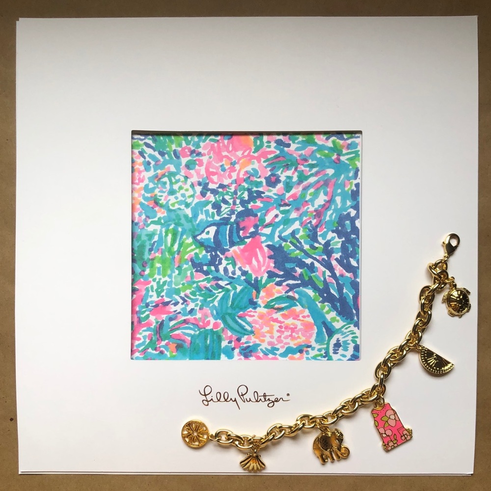 Lillie Pulitzer | Bracelet | Gold | Free Print